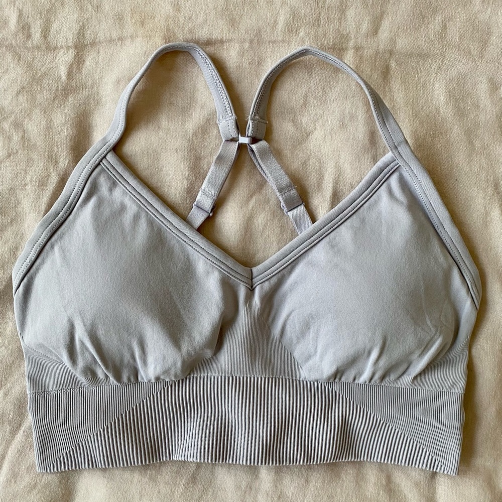 NWOT Lululemon Ebb to Street Bra in Iced Iris size 4